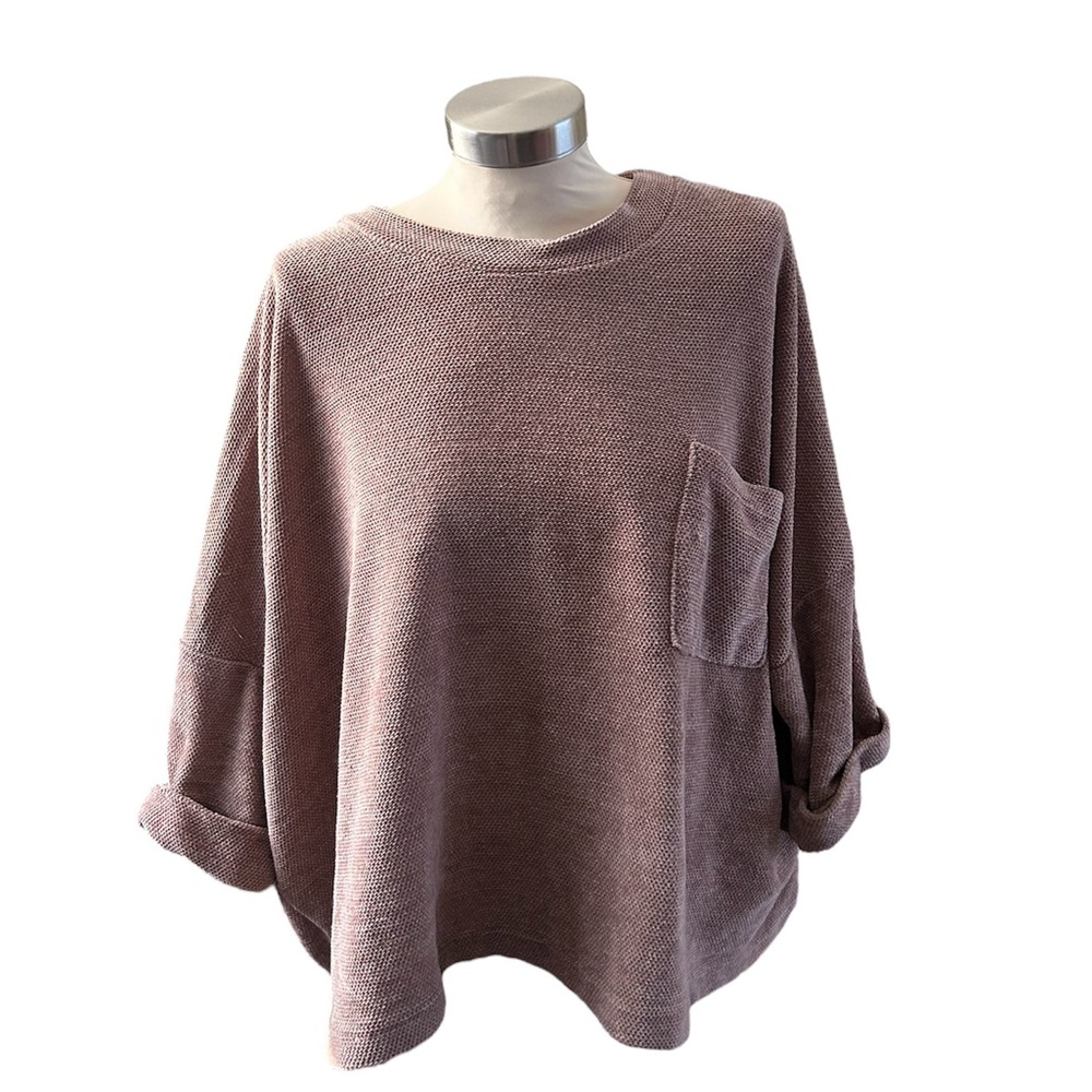 White Birch Boho Oversized Sweater Top